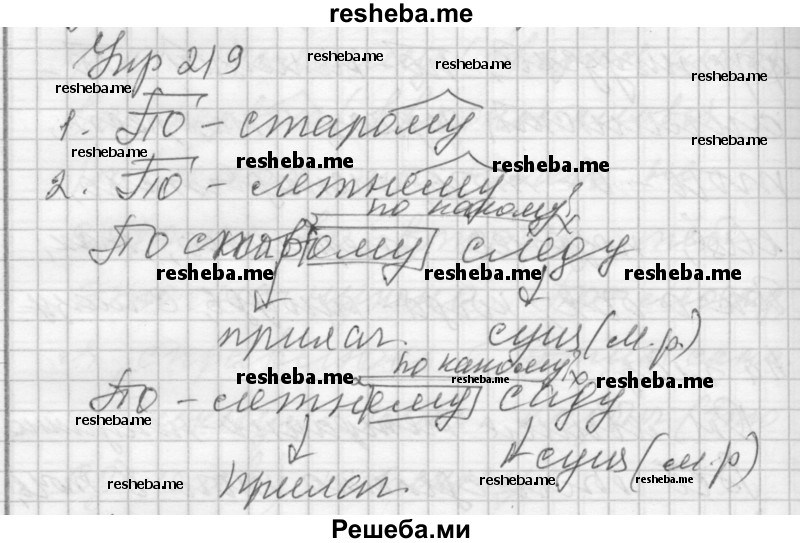     ГДЗ (Решебник) по
    русскому языку    7 класс
                Бунеев Р.Н.
     /        упражнение / 219
    (продолжение 2)
    