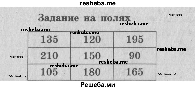     ГДЗ (Решебник 2015 №2) по
    математике    4 класс
                М.И. Моро
     /        часть 2 / задание на полях страницы / 32
    (продолжение 2)
    
