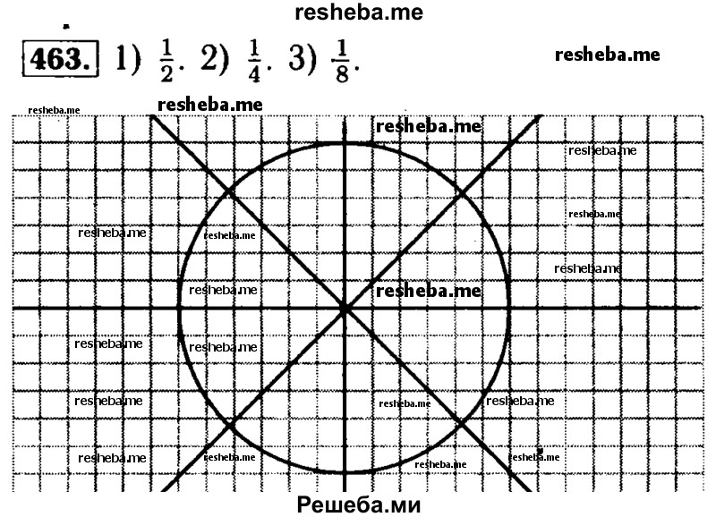     ГДЗ (Решебник №2 2014) по
    математике    5 класс
            ( Арифметика. Геометрия.)            Е.А. Бунимович
     /        упражнение / 463
    (продолжение 2)
    