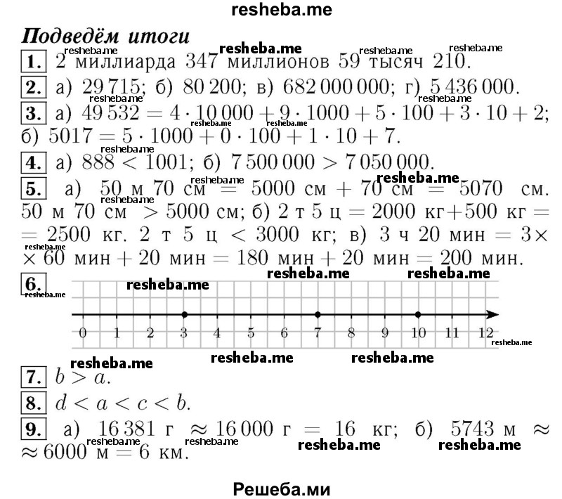     ГДЗ (Решебник №2 2014) по
    математике    5 класс
            ( Арифметика. Геометрия.)            Е.А. Бунимович
     /        подведём итоги. глава / 2
    (продолжение 2)
    