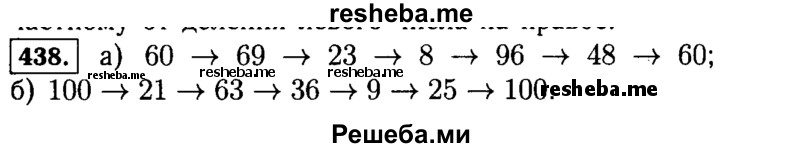     ГДЗ (Решебник №2) по
    математике    5 класс
                Н.Я. Виленкин
     /        упражнение № / 438
    (продолжение 2)
    