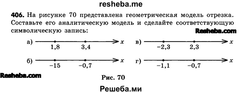    ГДЗ (Учебник) по
    математике    6 класс
                Зубарева И.И.
     /        номер / 406
    (продолжение 2)
    