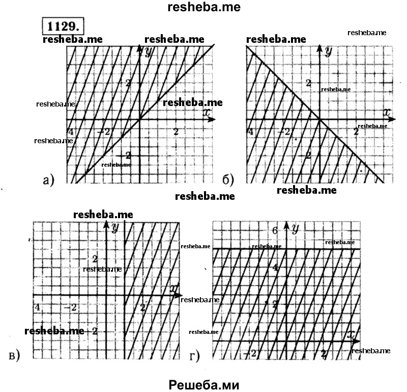     ГДЗ (Решебник №1 к учебнику 2015) по
    алгебре    7 класс
                Ю.Н. Макарычев
     /        номер / 1129
    (продолжение 2)
    