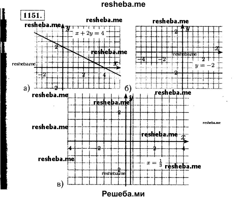     ГДЗ (Решебник №1 к учебнику 2015) по
    алгебре    7 класс
                Ю.Н. Макарычев
     /        номер / 1151
    (продолжение 2)
    
