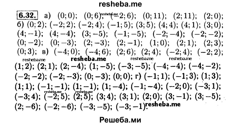     ГДЗ (Решебник №1 к задачнику 2015) по
    алгебре    7 класс
            (Учебник, Задачник)            А.Г. Мордкович
     /        §6 / 6.32
    (продолжение 2)
    