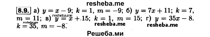     ГДЗ (Решебник №1 к задачнику 2015) по
    алгебре    7 класс
            (Учебник, Задачник)            А.Г. Мордкович
     /        §8 / 8.9
    (продолжение 2)
    