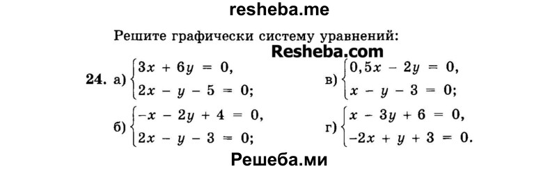     ГДЗ (Задачник 2015) по
    алгебре    7 класс
            (Учебник, Задачник)            А.Г. Мордкович
     /        повторение / 1.24
    (продолжение 2)
    