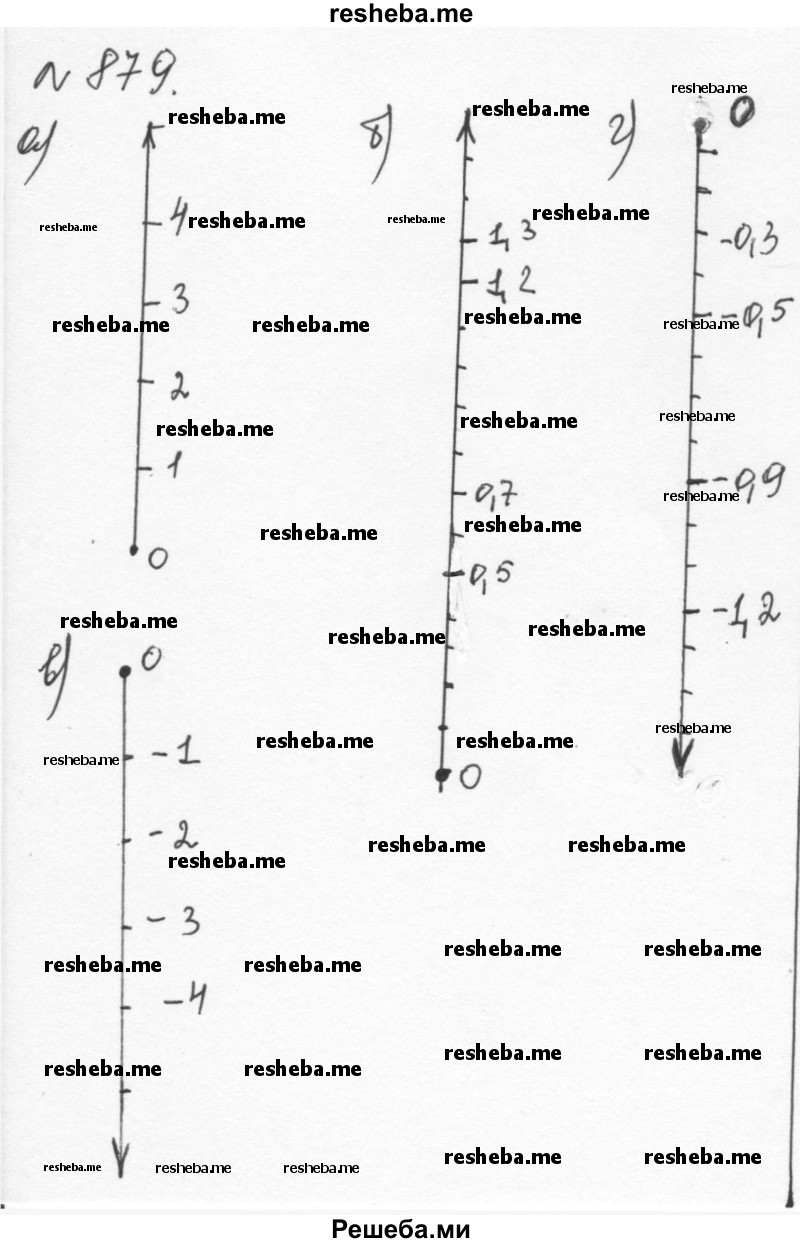     ГДЗ (Решебник к учебнику 2015) по
    алгебре    7 класс
                С.М. Никольский
     /        номер / 879
    (продолжение 2)
    