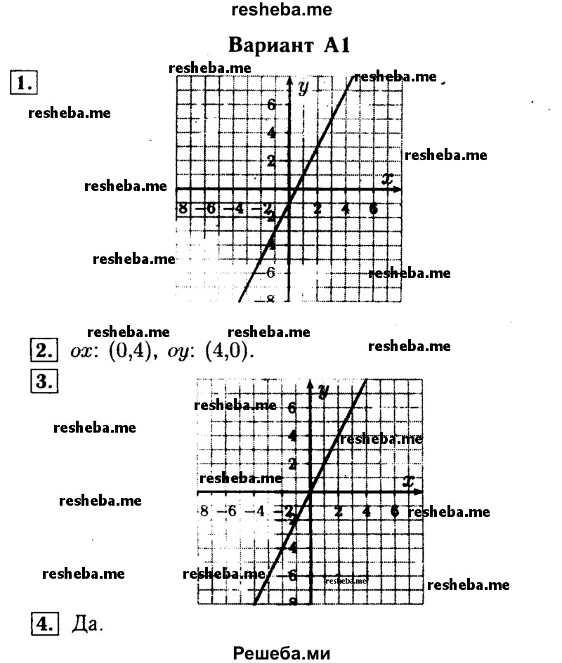     ГДЗ (Решебник) по
    алгебре    7 класс
            (самостоятельные и контрольные работы)            А.П. Ершова
     /        алгебра / самостоятельная работа / С-5 / А1
    (продолжение 2)
    