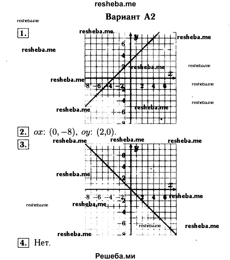     ГДЗ (Решебник) по
    алгебре    7 класс
            (самостоятельные и контрольные работы)            А.П. Ершова
     /        алгебра / самостоятельная работа / С-5 / А2
    (продолжение 2)
    
