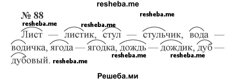     ГДЗ (Решебник 2015 №2) по
    русскому языку    2 класс
                В.П. Канакина
     /        часть 1 / упражнение / 88
    (продолжение 2)
    