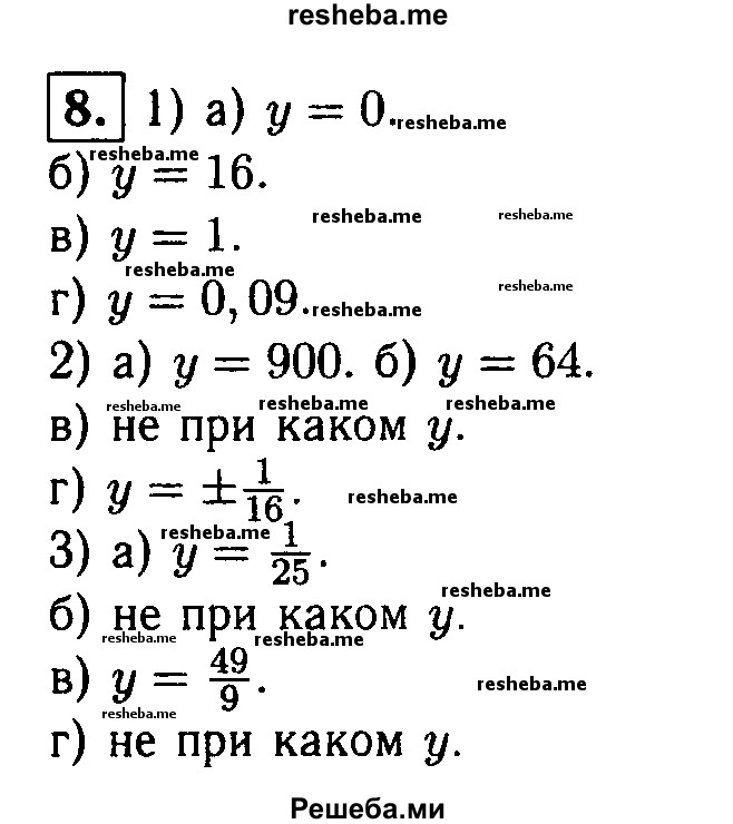     ГДЗ (Решебник 2014 № 2) по
    алгебре    8 класс
            (дидактические материалы)            Жохов В.И.
     /        самостоятельные работы / вариант 2 / С-14 / 8
    (продолжение 2)
    