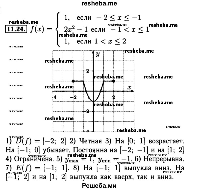     ГДЗ (Решебник №2 к задачнику 2015) по
    алгебре    9 класс
            (Учебник, Задачник)            Мордкович А.Г.
     /        § 11 / 11.24
    (продолжение 2)
    