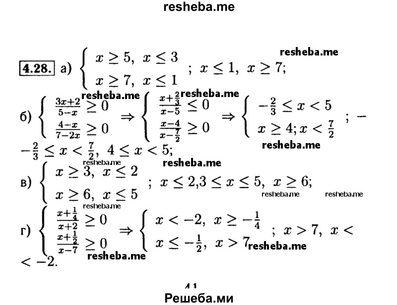     ГДЗ (Решебник №2 к задачнику 2015) по
    алгебре    9 класс
            (Учебник, Задачник)            Мордкович А.Г.
     /        § 4 / 4.28
    (продолжение 2)
    