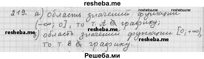     ГДЗ (Решебник 2015) по
    алгебре    9 класс
                Г.В. Дорофеев
     /        глава 2 / упражнение / 2.25 (219)
    (продолжение 2)
    
