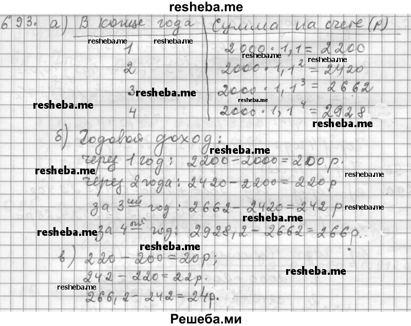     ГДЗ (Решебник 2015) по
    алгебре    9 класс
                Г.В. Дорофеев
     /        глава 4 / упражнение / 4.126 (693)
    (продолжение 2)
    