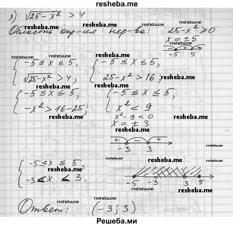 Алгебра 10 класс алимов номер 594