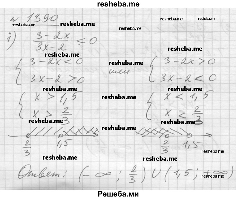     ГДЗ (Решебник №1) по
    алгебре    10 класс
                Ш.А. Алимов
     /        упражнение № / 1390
    (продолжение 2)
    