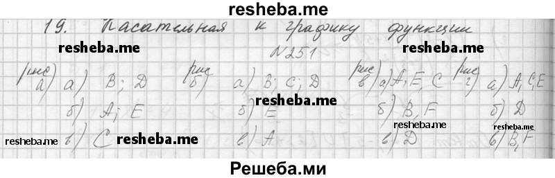     ГДЗ (Решебник №1) по
    алгебре    10 класс
                А.Н. Колмогоров
     /        номер / 251
    (продолжение 2)
    