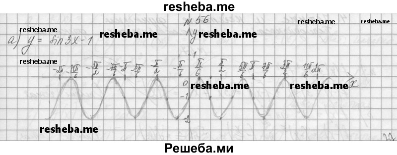    ГДЗ (Решебник №1) по
    алгебре    10 класс
                А.Н. Колмогоров
     /        номер / 56
    (продолжение 2)
    