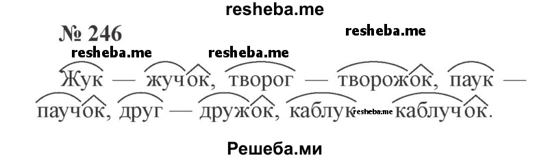     ГДЗ (Решебник 2015 №3) по
    русскому языку    3 класс
                В.П. Канакина
     /        часть 1 / упражнение / 246
    (продолжение 2)
    