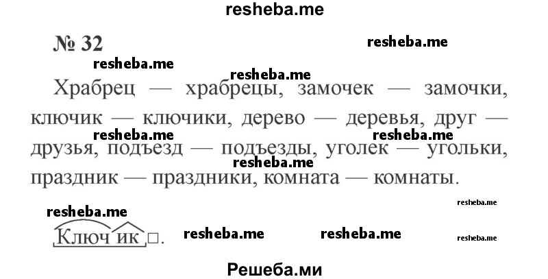     ГДЗ (Решебник 2015 №3) по
    русскому языку    3 класс
                В.П. Канакина
     /        часть 2 / упражнение / 32
    (продолжение 2)
    