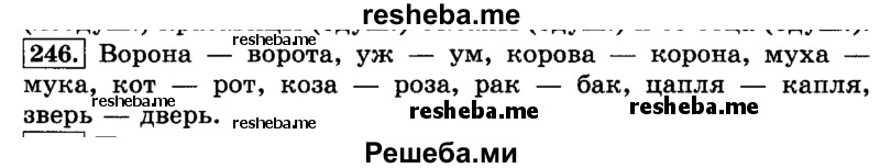     ГДЗ (Решебник №2 2014) по
    русскому языку    3 класс
                Л.Ф. Климанова
     /        часть 1 / упражнение / 246
    (продолжение 2)
    