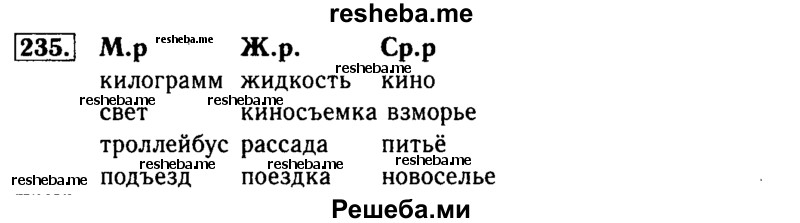     ГДЗ (Решебник №2) по
    русскому языку    3 класс
                Р.Н. Бунеев
     /        упражнение № / 235
    (продолжение 2)
    