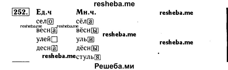     ГДЗ (Решебник №2) по
    русскому языку    3 класс
                Р.Н. Бунеев
     /        упражнение № / 252
    (продолжение 2)
    