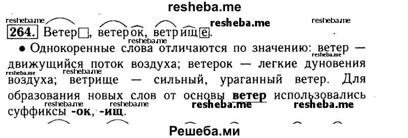     ГДЗ (Решебник №2) по
    русскому языку    3 класс
                Р.Н. Бунеев
     /        упражнение № / 264
    (продолжение 2)
    