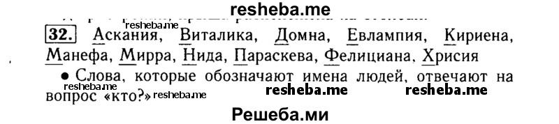     ГДЗ (Решебник №2) по
    русскому языку    3 класс
                Р.Н. Бунеев
     /        упражнение № / 32
    (продолжение 2)
    