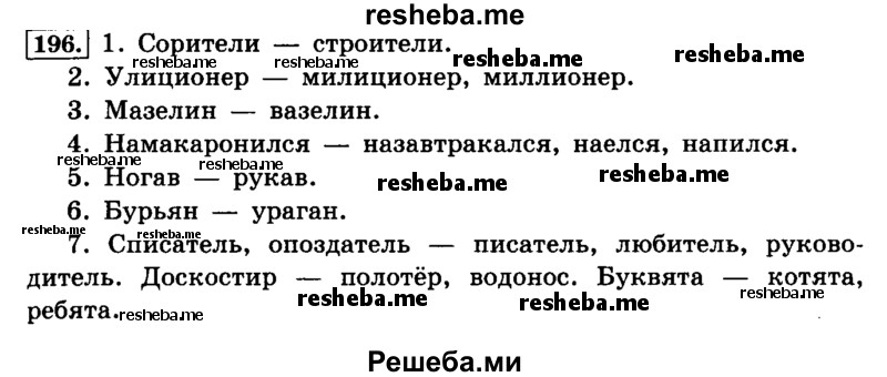     ГДЗ (Решебник №2 2014) по
    русскому языку    4 класс
                Л.Ф. Климанова
     /        часть 1 / упражнение / 196
    (продолжение 2)
    