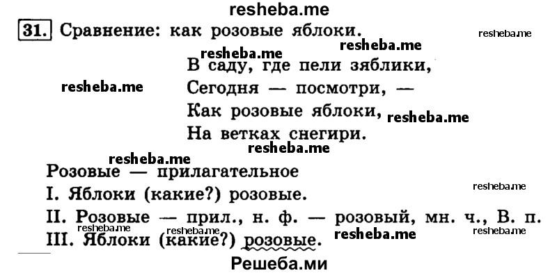     ГДЗ (Решебник №2 2014) по
    русскому языку    4 класс
                Л.Ф. Климанова
     /        часть 1 / упражнение / 31
    (продолжение 2)
    