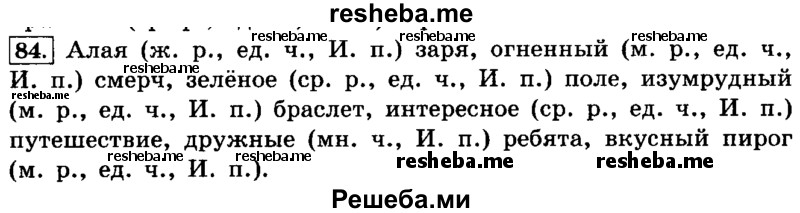     ГДЗ (Решебник №2 2014) по
    русскому языку    4 класс
                Л.Ф. Климанова
     /        часть 2 / упражнение / 84
    (продолжение 2)
    