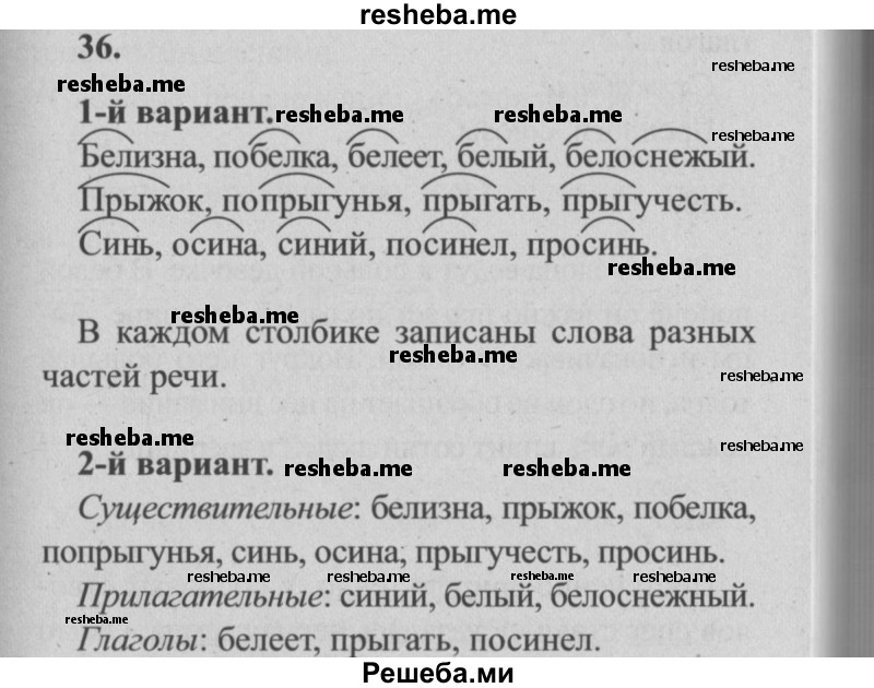     ГДЗ (Решебник №2) по
    русскому языку    4 класс
                Р.Н. Бунеев
     /        упражнение № / 36
    (продолжение 2)
    