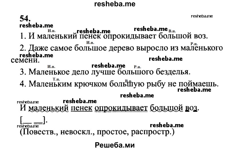     ГДЗ (Решебник №2 к учебнику 2014) по
    русскому языку    4 класс
                В.П. Канакина
     /        часть 2 / упражнение / 54
    (продолжение 2)
    