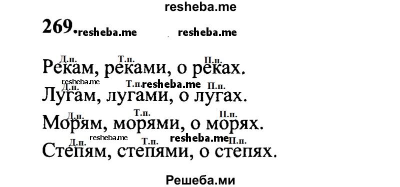     ГДЗ (Решебник 2015 №2) по
    русскому языку    4 класс
                В.П. Канакина
     /        часть 1 / упражнение / 269
    (продолжение 2)
    