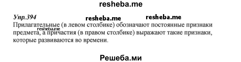     ГДЗ (Решебник к учебнику 2015) по
    русскому языку    6 класс
                М.М. Разумовская
     /        упражнение / 394
    (продолжение 2)
    