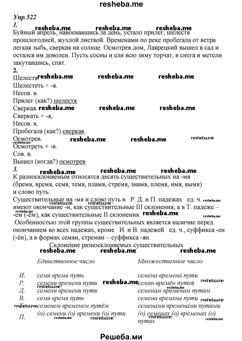     ГДЗ (Решебник к учебнику 2015) по
    русскому языку    6 класс
                М.М. Разумовская
     /        упражнение / 522
    (продолжение 2)
    