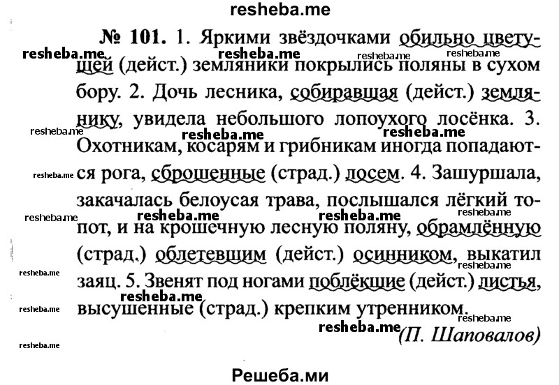     ГДЗ (Решебник №3 к учебнику 2015) по
    русскому языку    7 класс
                М.Т. Баранов
     /        упражнение / 101
    (продолжение 2)
    
