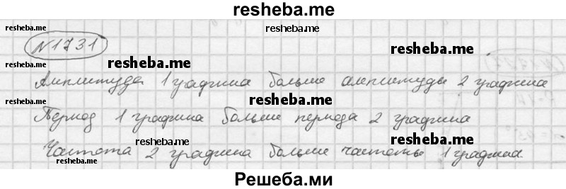     ГДЗ (Решебник ) по
    физике    7 класс
            (Сборник задач)            А.В. Перышкин
     /        задача № / 1731
    (продолжение 2)
    