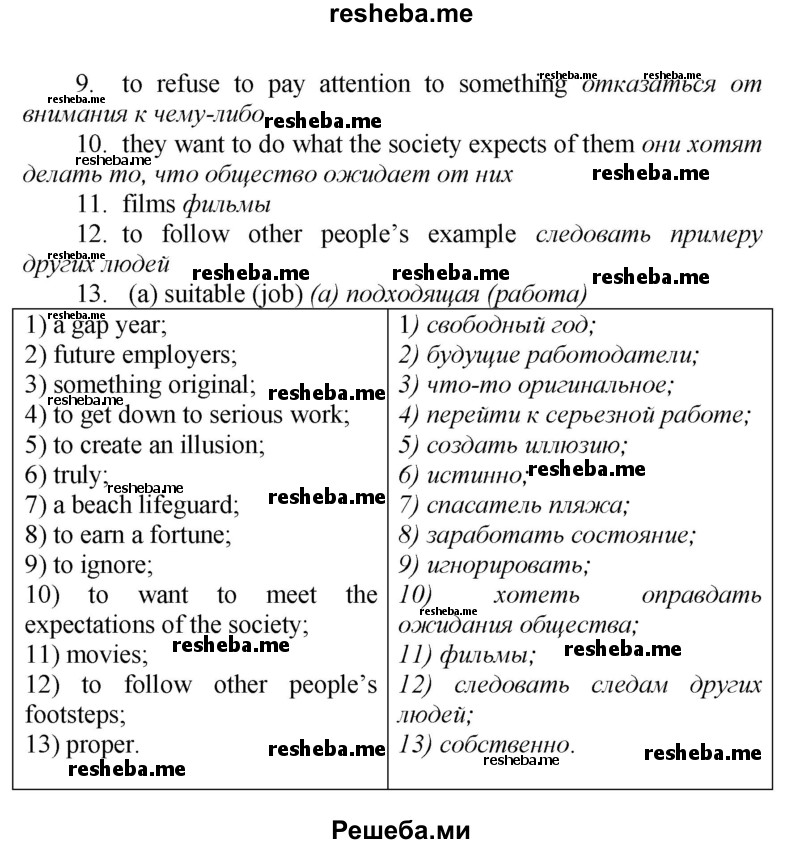     ГДЗ (Решебник) по
    английскому языку    9 класс
            (новый курс (5-ый год обучения))            Афанасьева О.В.
     /        страница № / 280
    (продолжение 3)
    