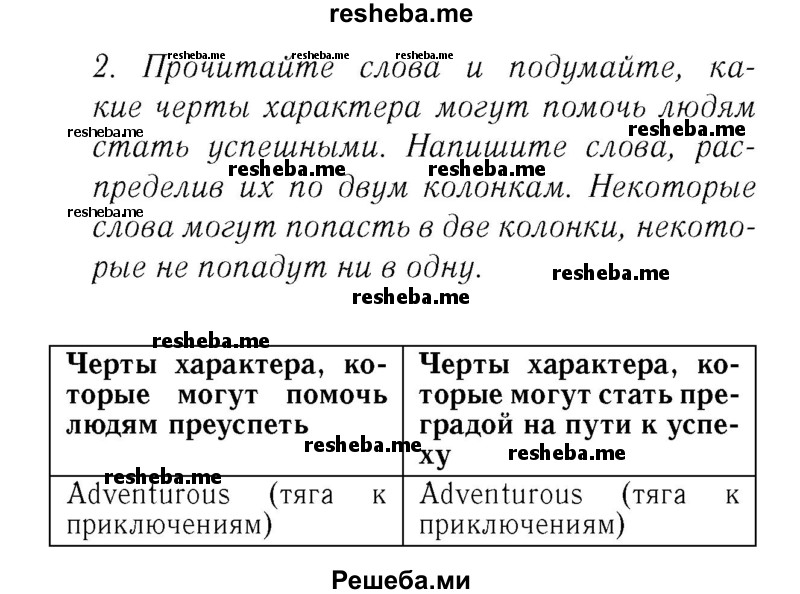     ГДЗ (Решебник №2 2016) по
    английскому языку    8 класс
            (рабочая тетрадь )            М.З. Биболетова
     /        страница / 57
    (продолжение 2)
    