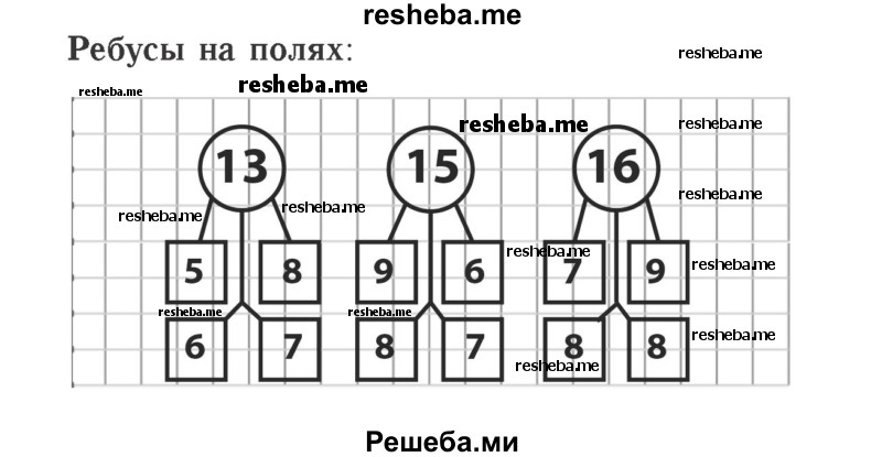 ГДЗ по математике для 2 класса М.И. Моро - часть 1 / задания на полях ...