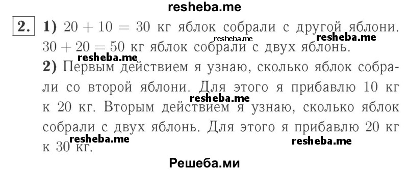     ГДЗ (Решебник №2 к учебнику 2015) по
    математике    2 класс
                М.И. Моро
     /        часть 1 / страницы 20-21 (20-21) / 2
    (продолжение 2)
    