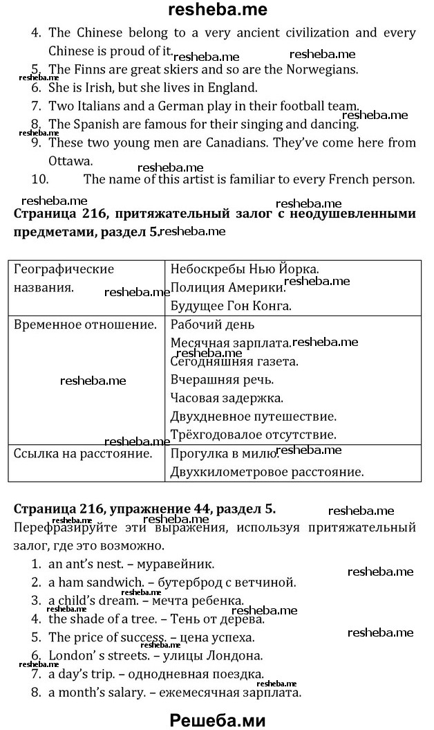     ГДЗ (Решебник) по
    английскому языку    8 класс
            (Student's Book)            О. В. Афанасьева
     /        страница / 216
    (продолжение 3)
    