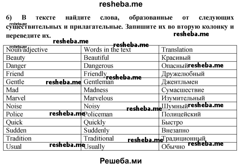     ГДЗ (Решебник 2015) по
    английскому языку    9 класс
                В.П. Кузовлев
     /        unit 2 / lesson 7 / 1
    (продолжение 5)
    