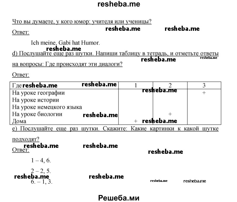     ГДЗ (Решебник 2014) по
    немецкому языку    6 класс
                И.Л. Бим
     /        часть 2. страница / 37
    (продолжение 4)
    