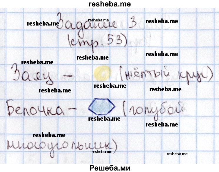     ГДЗ (Решебник 2016 №2) по
    математике    1 класс
                М.И. Моро
     /        часть 1. страница / 53
    (продолжение 4)
    