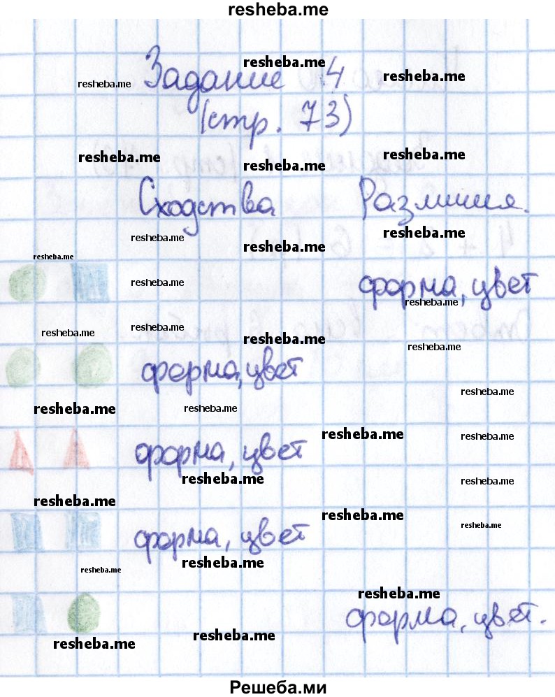     ГДЗ (Решебник 2016 №2) по
    математике    1 класс
                М.И. Моро
     /        часть 1. страница / 73
    (продолжение 5)
    